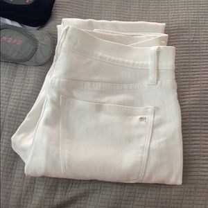 White Madewell Skinny Jeans